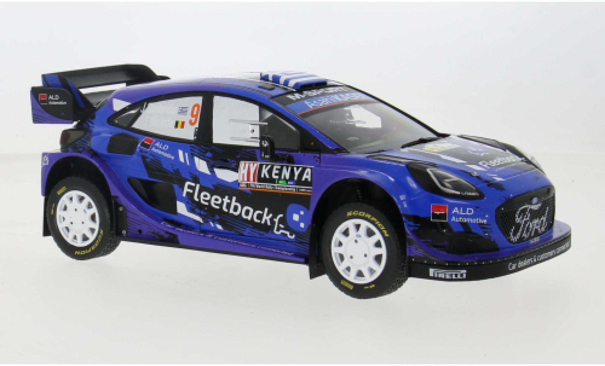 Ford Puma 1/18 Solido Rally 1 #9 1:18 modelauto