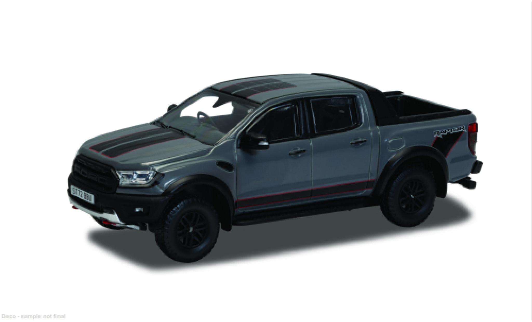 Ford Ranger 1/43 Vanguards Raptor grijs/zwart 1:43 modelauto