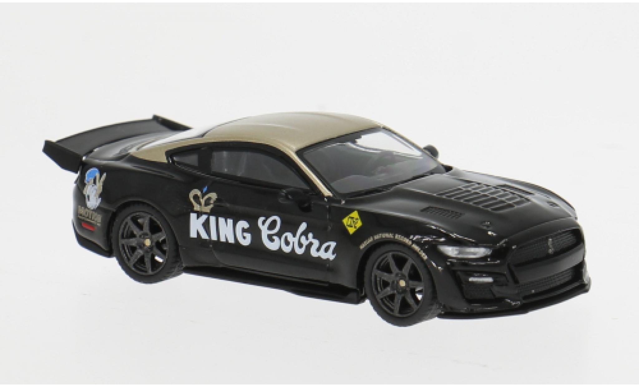 Shelby GT 1/64 Mini GT Ford 500 Dragon Snake Concept zwart/gold 2020 1:64 modelauto