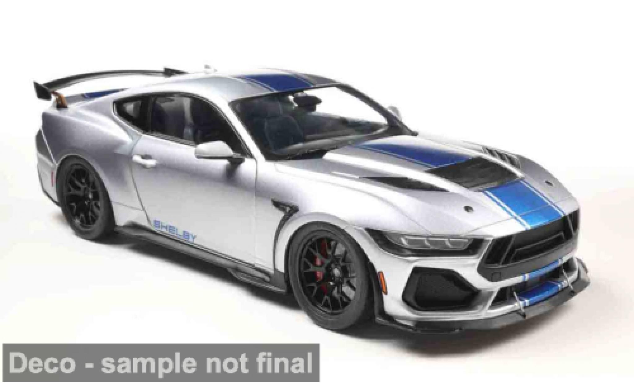 Shelby Mustang 1/18 Solido Ford Super Snake grijs/blauw 1:18 modelauto