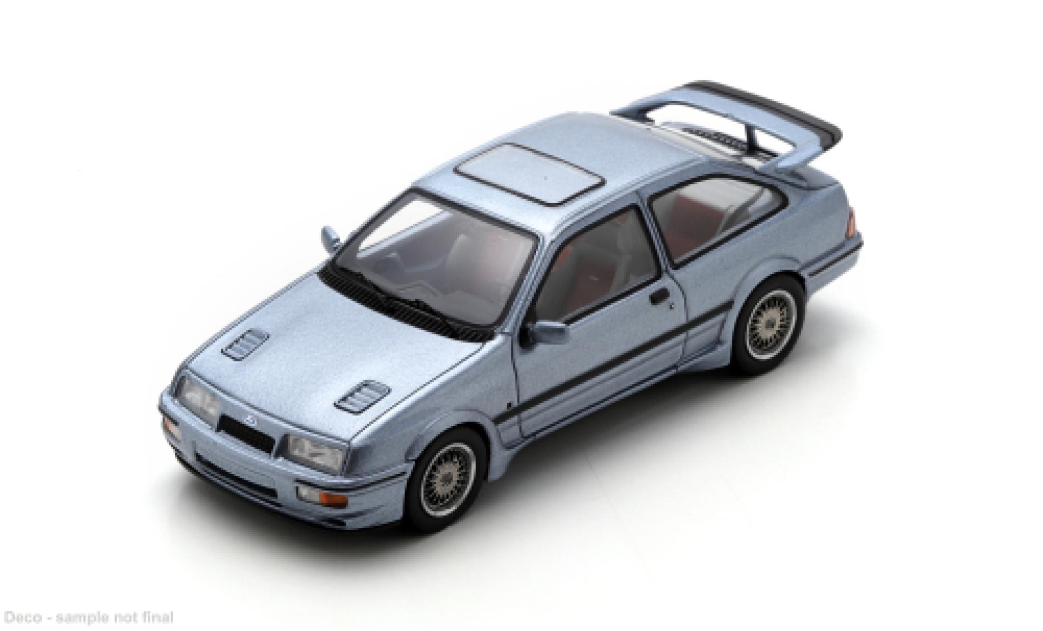 Ford Sierra 1/43 Schuco Cosworth blauw 1986 1:43 modelauto