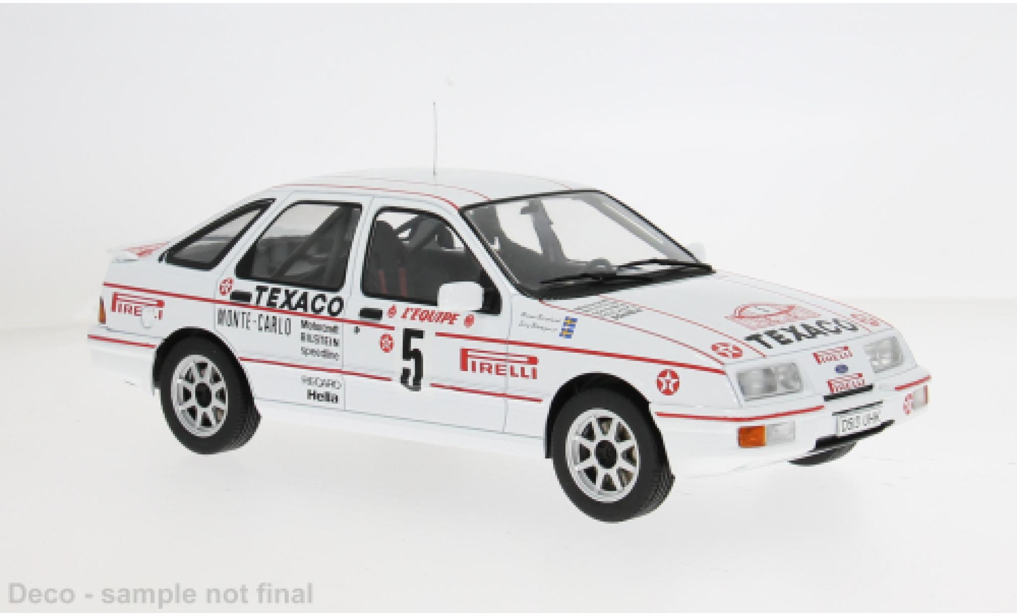 Ford Sierra 1/18 MCG XR 4x4 Rally WM Rally Monte Carlo 1987 Texaco #5 S.Blomqvist/B.Berglund 1:18 modelauto
