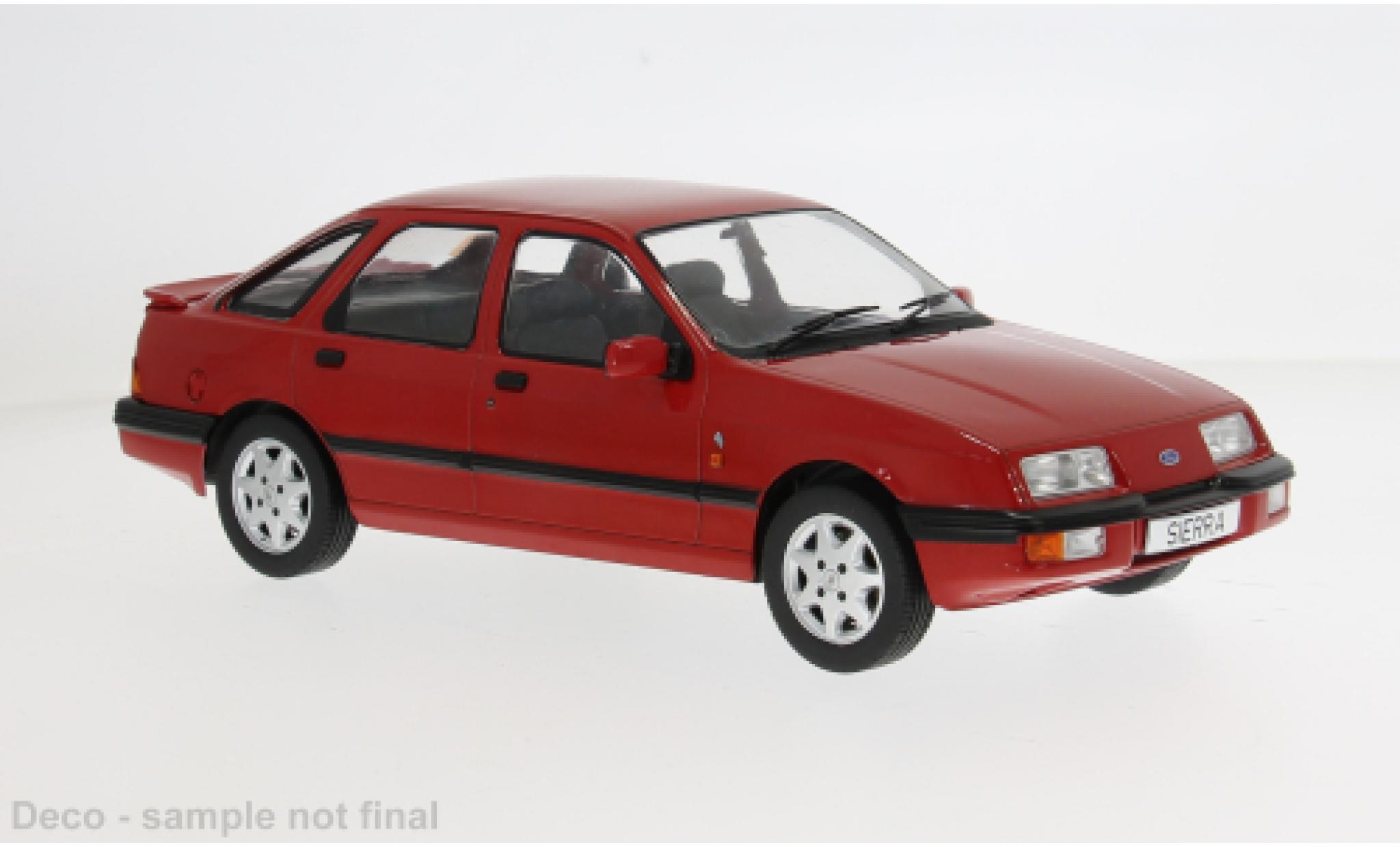 Ford Sierra 1/18 MCG XR 4x4 rood 1984 1:18 modelauto
