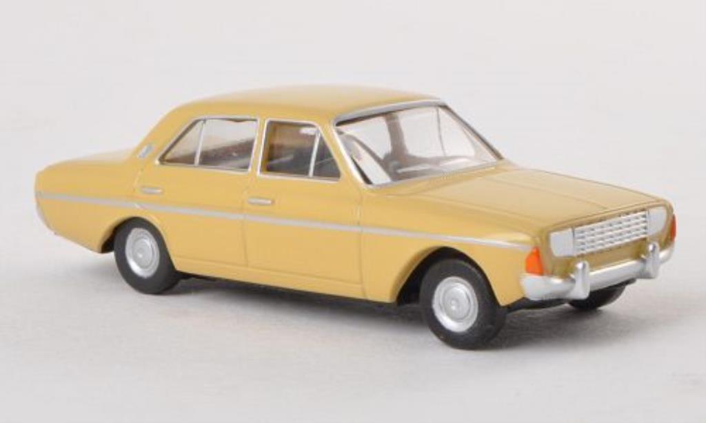 Ford Taunus 1/87 Herpa P5 beige modelauto