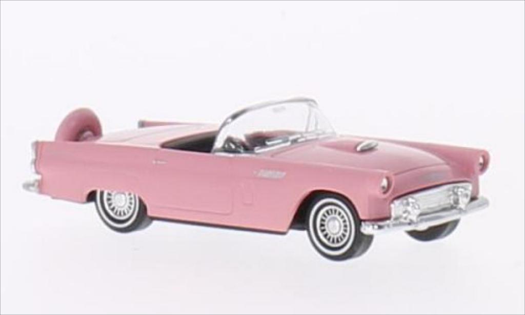 Ford Thunderbird 1/87 Busch Cabriolet roze 1956 modelauto