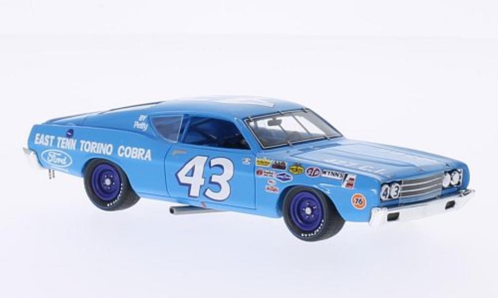 Ford Torino 1/43 Spark Cobra No.43 Motor Trend 500 1969 modelauto
