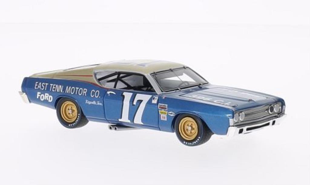 Ford Torino 1/43 Spark No.17 East Tenn. Motor Co. Darlington 400 1968 modelauto