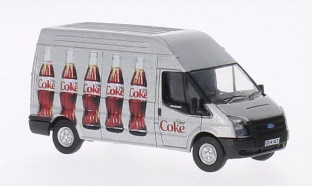 Ford Transit 1/76 Oxford Hochdachkasten LWB RHD Coca-Cola modelauto