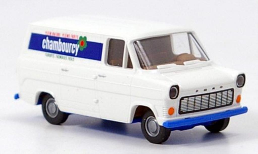 Ford Transit 1/87 Brekina IIb Kasten Chambourcy modelauto