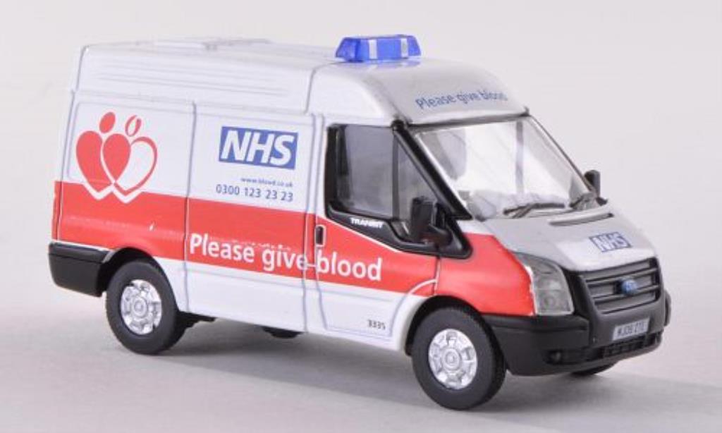 Ford Transit 1/76 Oxford NSA Blood Donor Van modelauto