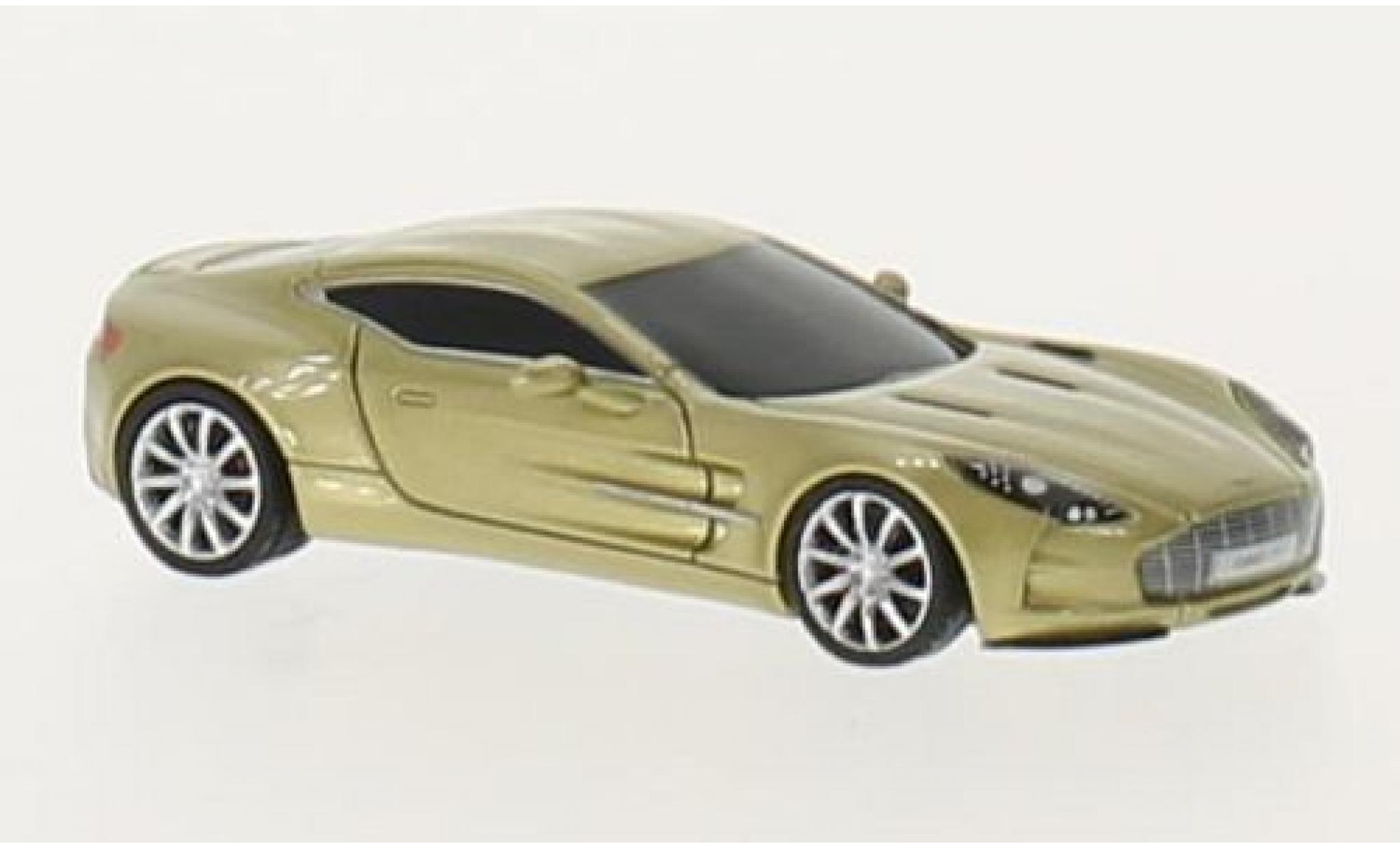 Aston Martin One 1/87 FrontiArt -77 metallic beige modelauto