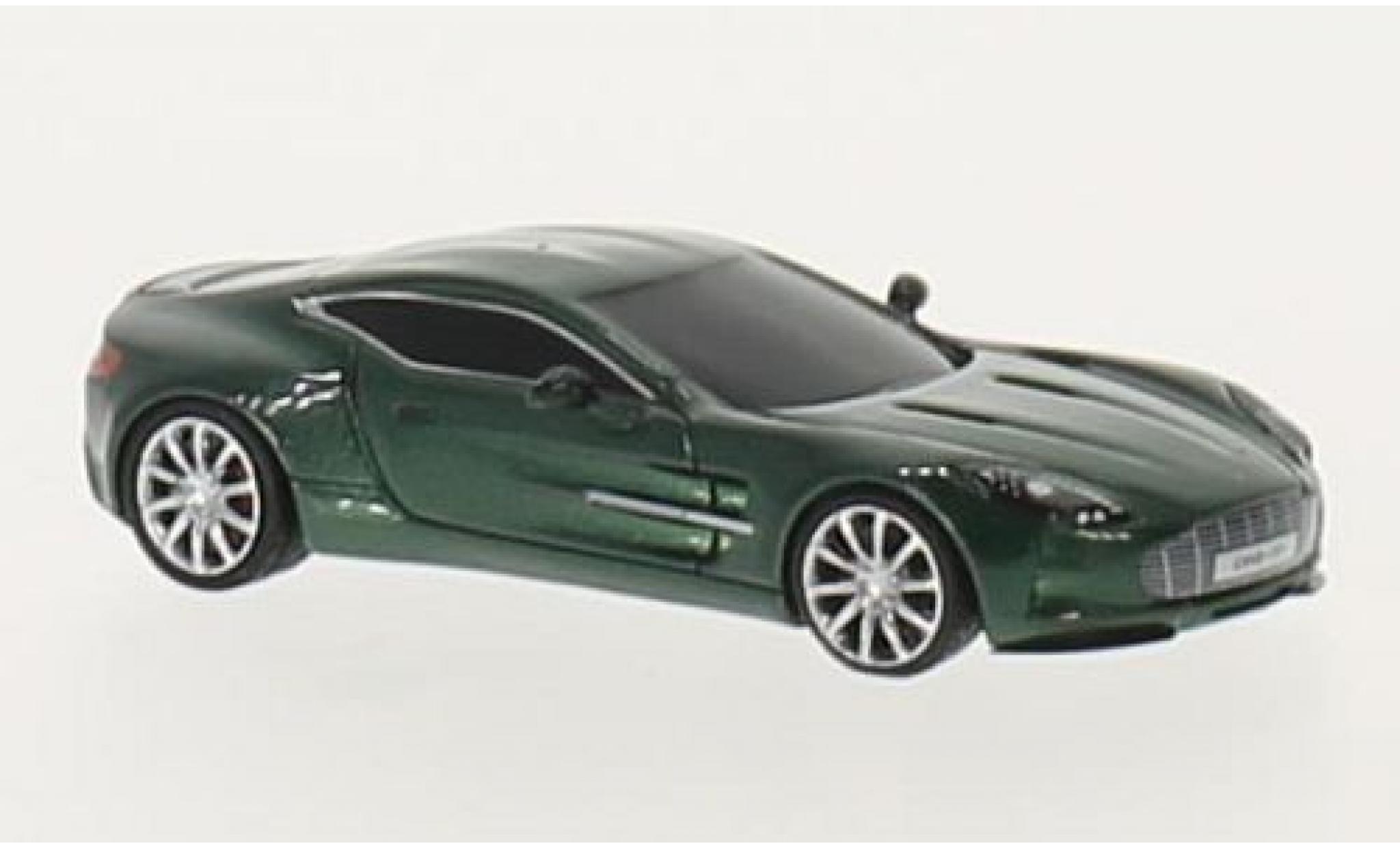 Aston Martin One 1/87 FrontiArt -77 metallic groen modelauto