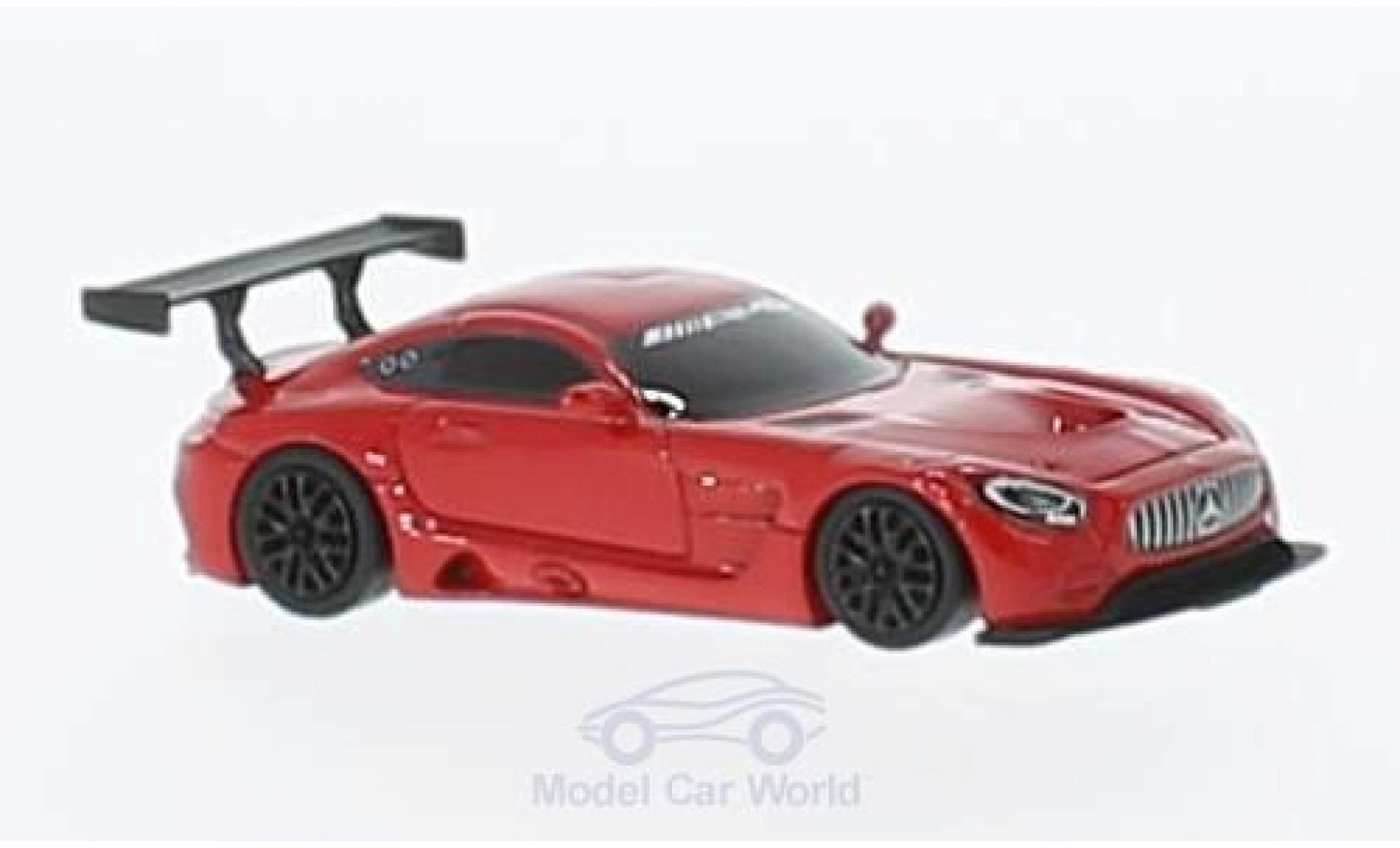 Mercedes AMG GT 1/87 FrontiArt 3 rood modelauto