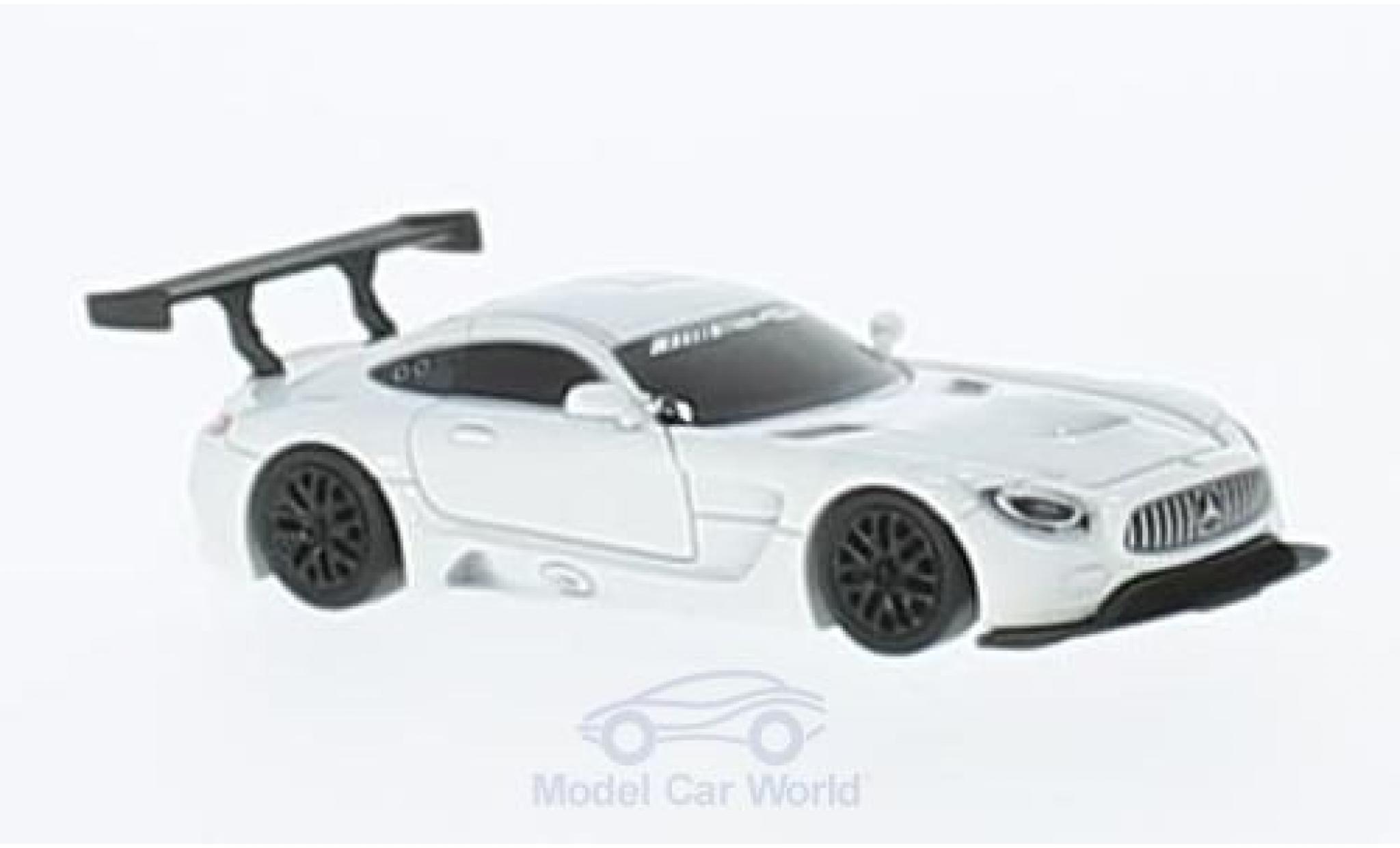 Mercedes AMG GT 1/87 FrontiArt 3 wit modelauto