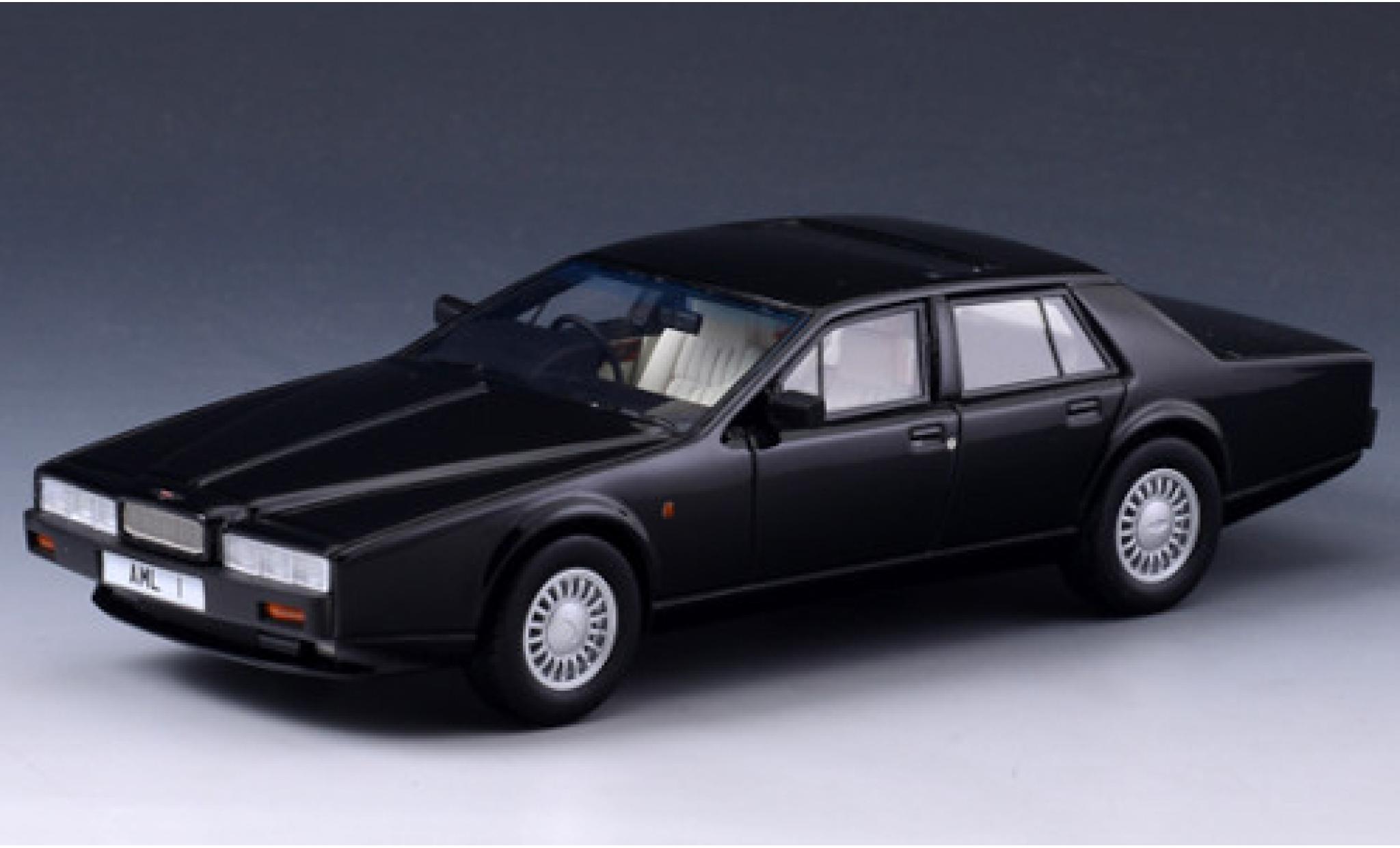 Aston Martin Lagonda 1/43 GLM Series IV zwart RHD 1986 modelauto