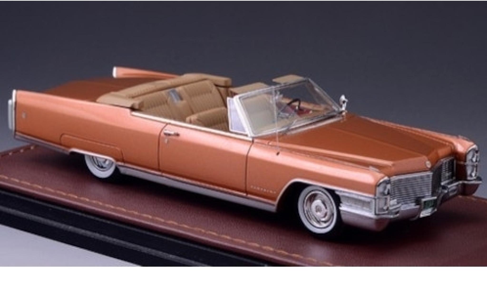 Cadillac Eldorado 1/43 GLM Cabriolet bronze 1965 modelauto