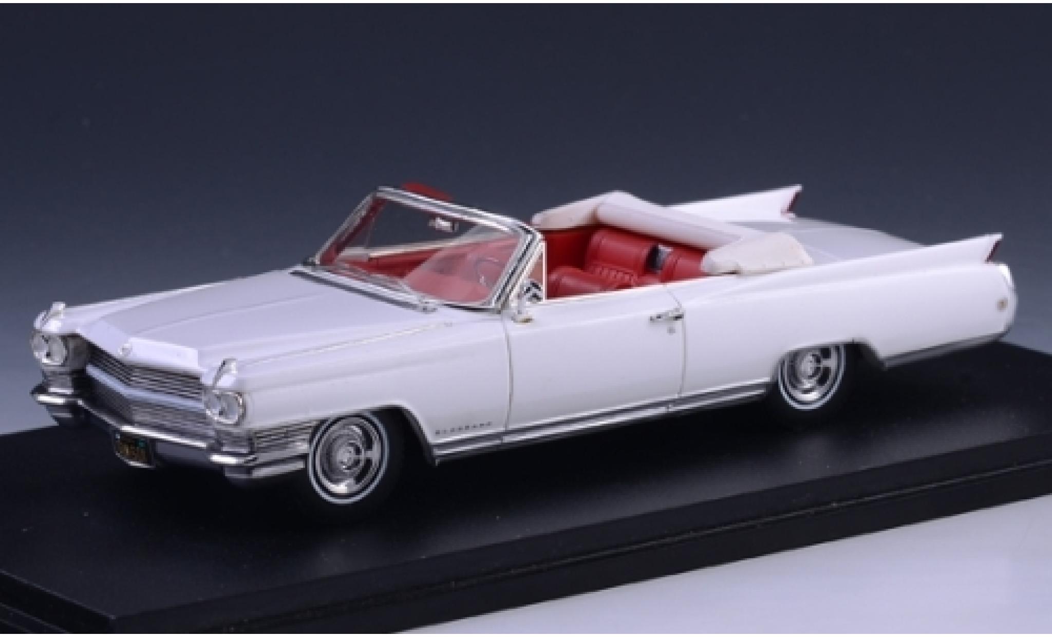 Cadillac Eldorado 1/43 GLM Cabriolet wit 1964 modelauto