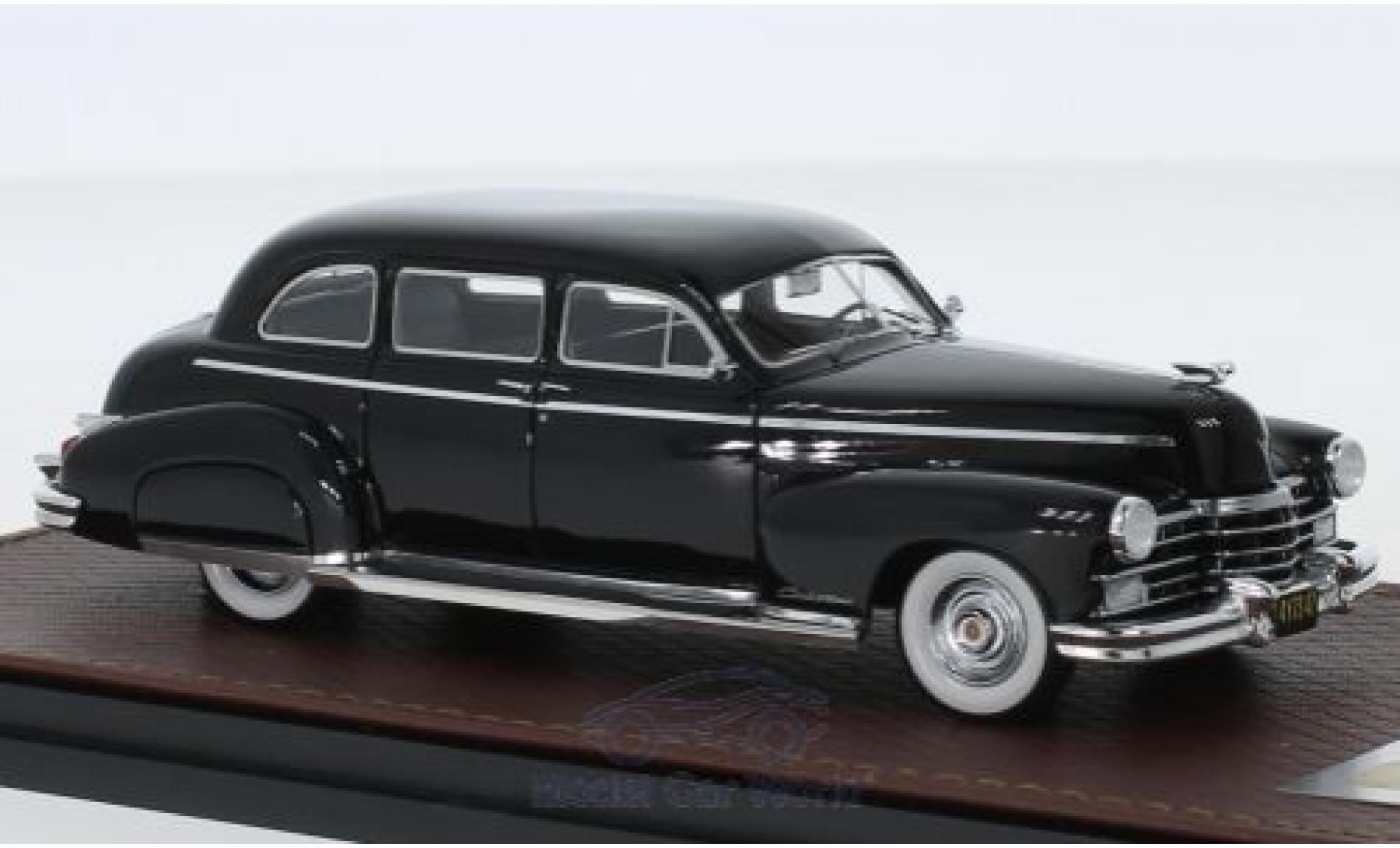 Cadillac Series 75 1/43 GLM Fleetwood Sedan zwart 1947 modelauto