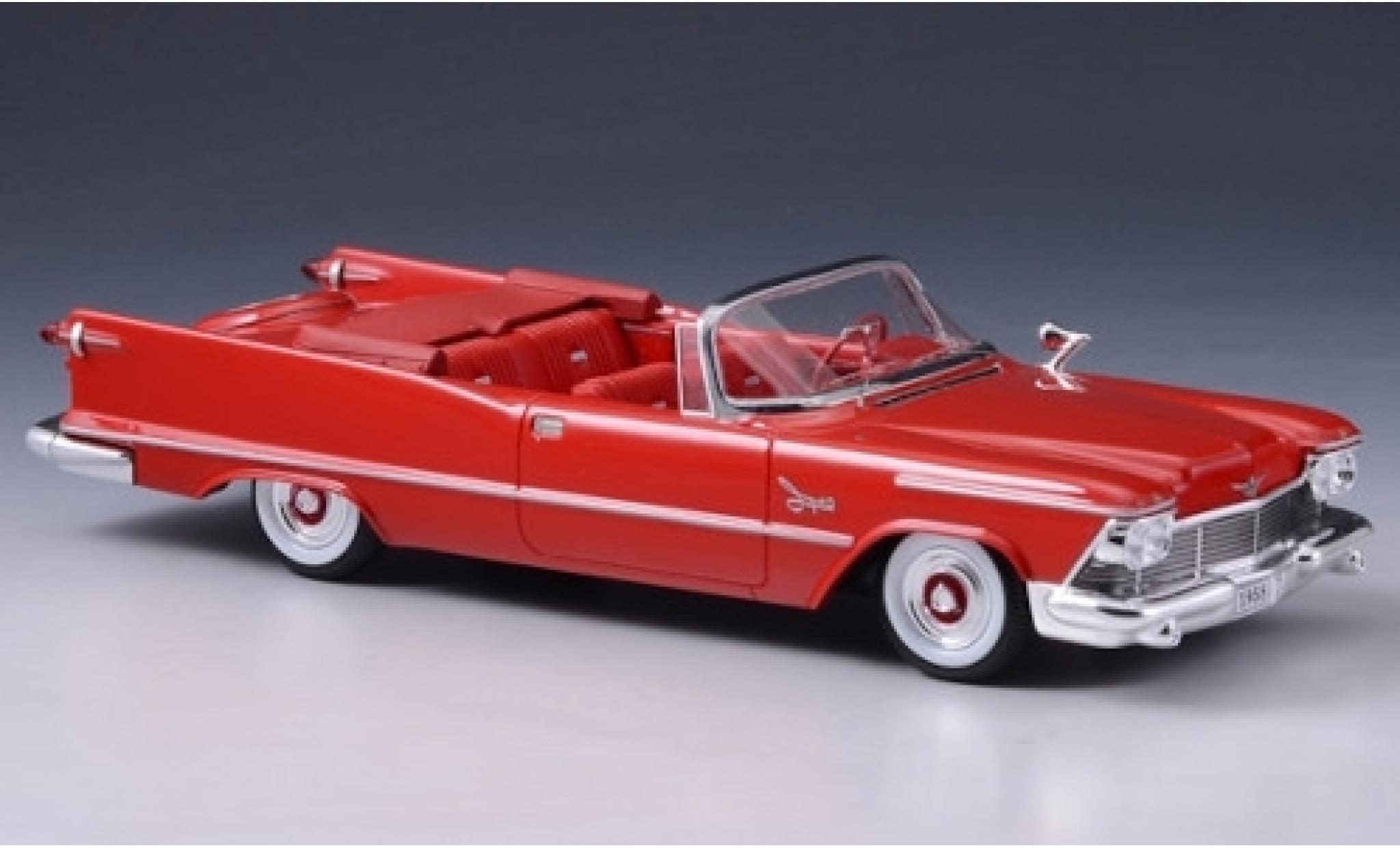 Chrysler Imperial 1/43 GLM Crown Cabriolet rood 1958 modelauto
