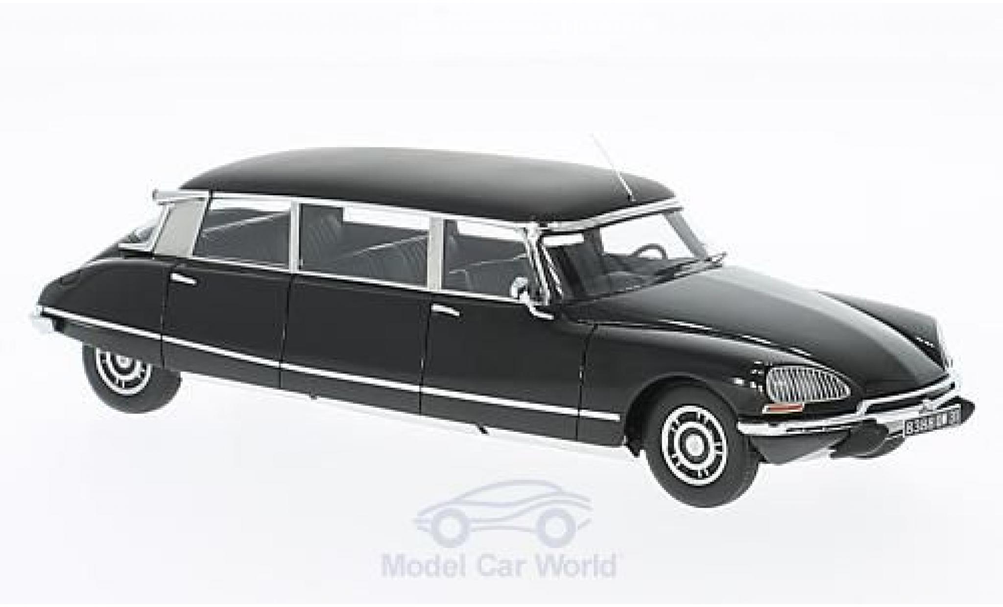 Citroen DS 19 1/43 GLM Sedan zwart 1969 modelauto