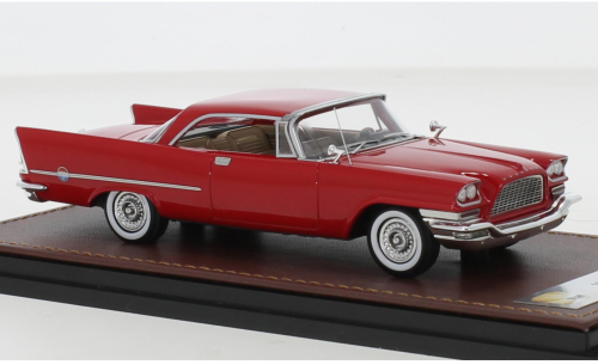 Chrysler 300C 1/43 GLM Hardtop rood 1957 modelauto