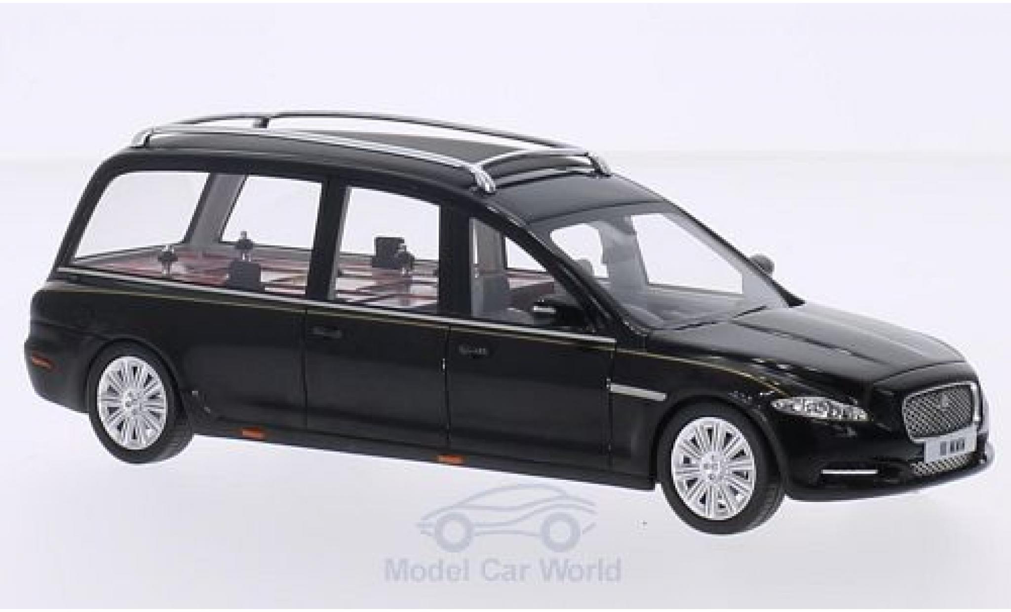 Jaguar XJ 1/43 GLM (X351) Hearse Wilcox zwart 2013 modelauto