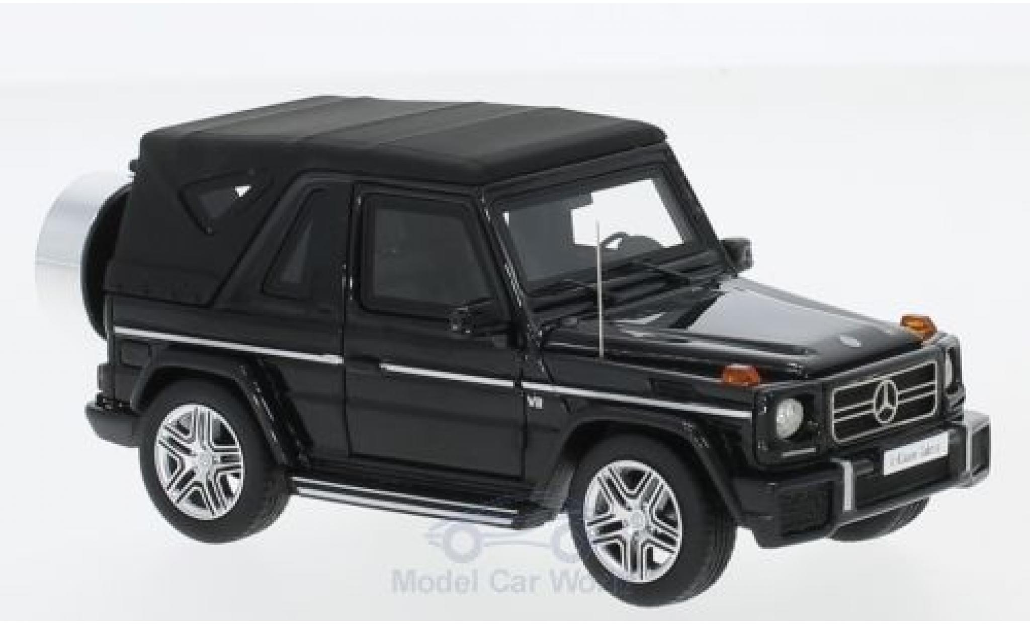 Mercedes Classe G 1/43 GLM AMG G63 Cabriolet zwart modelauto