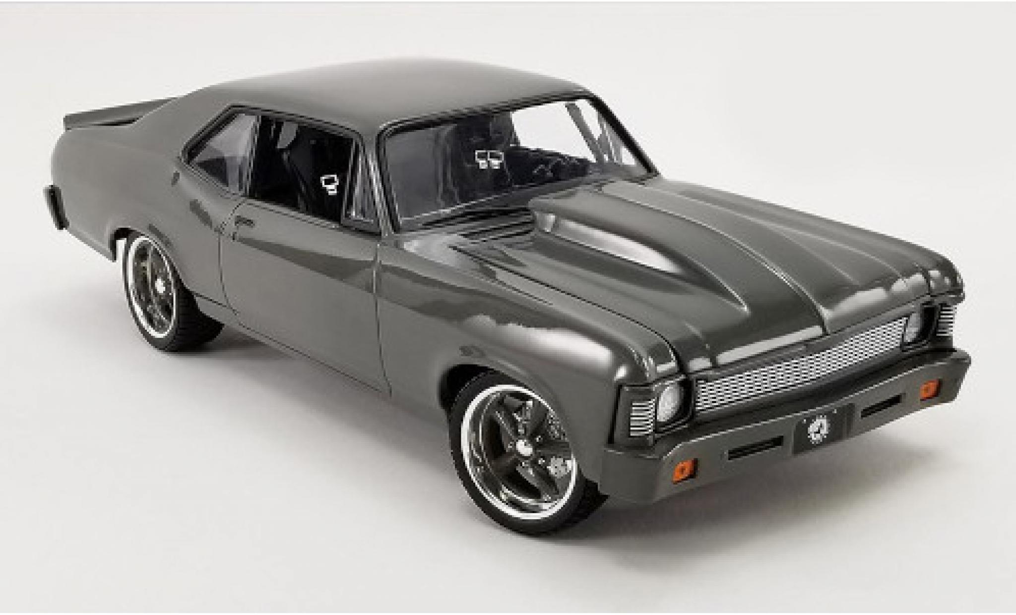 Chevrolet Nova 1/18 GMP Street Fighter Destroyer grijs 1970 modelauto