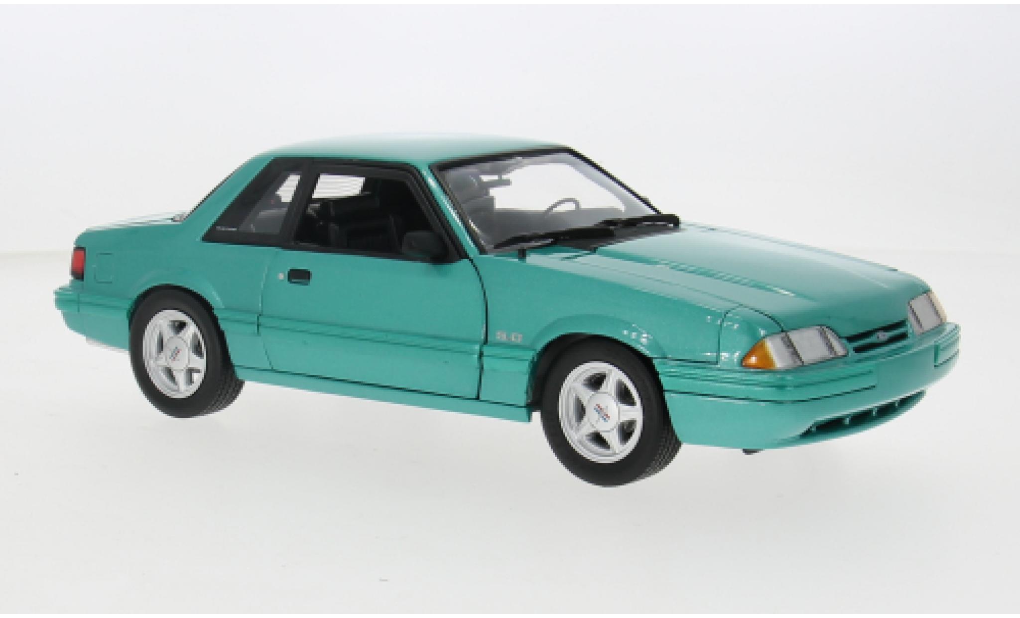 Ford Mustang 1/18 GMP LX 5.0 groen 1993 1:18 modelauto