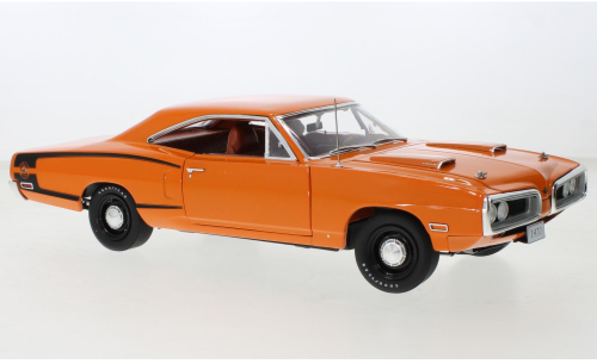 Dodge Coronet 1/18 GMP Super Bee oranje/zwart Go Mango 1970 modelauto