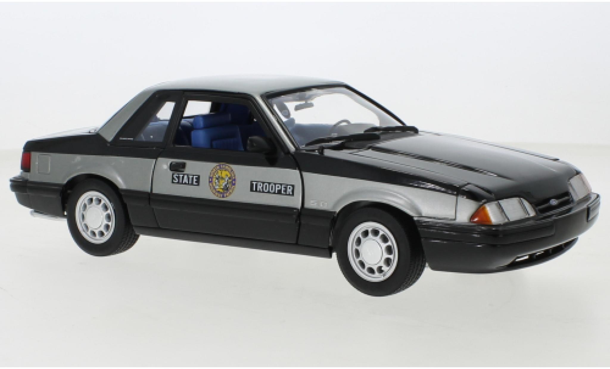 Ford Mustang 1/18 GMP 5.0 SSP North Carolina Highway Patrol 1993 modelauto