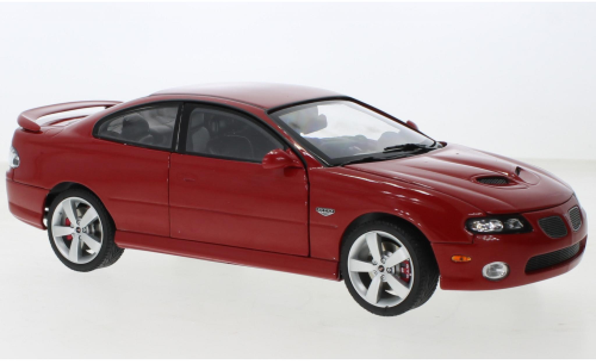 Pontiac GTO 1/18 GMP rood 2006 modelauto
