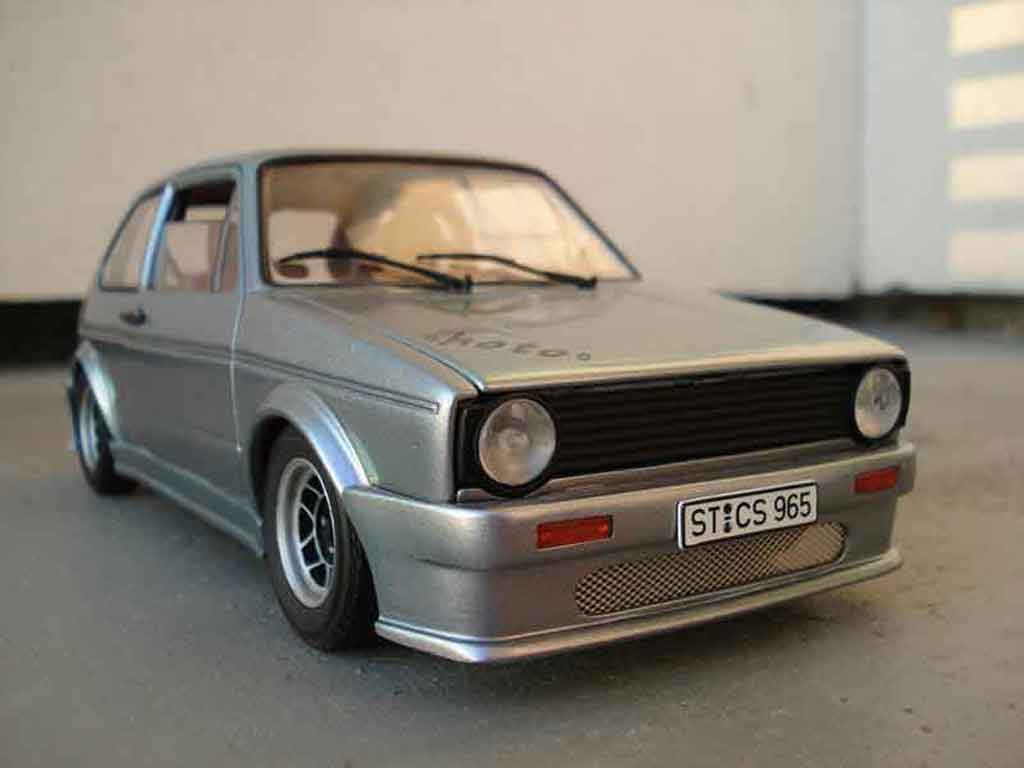 Volkswagen Golf GTI jantes ATS kit carrosserie resine 1/18 Solido