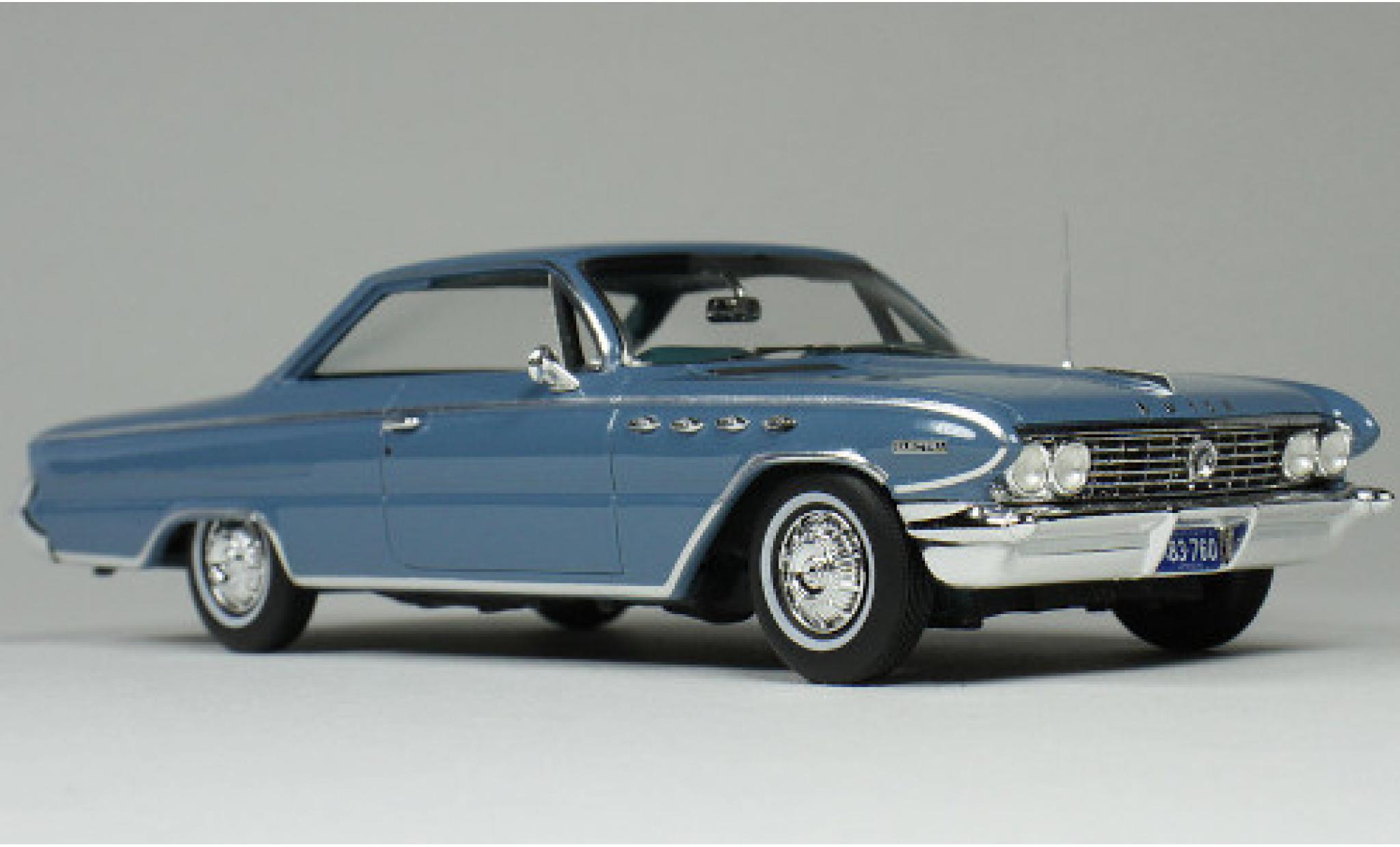 Buick Electra 1/43 Goldvarg Collections metallic blauw/matt-blauw 1961 modelauto