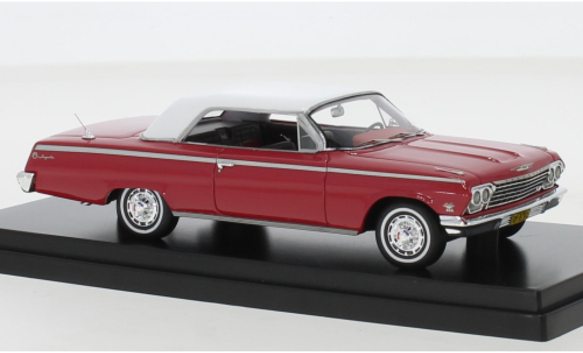 Chevrolet Impala 1/43 Goldvarg Collections SS Hardtop rood 1962 modelauto