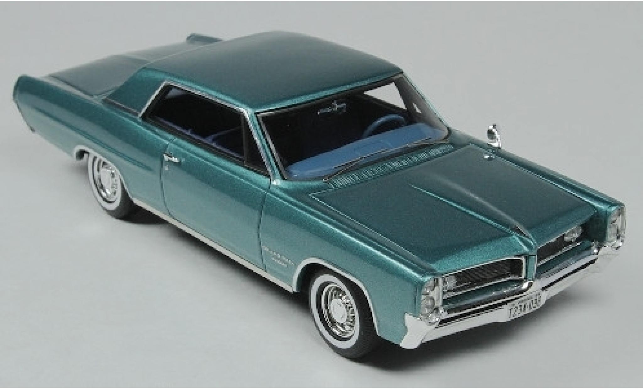 Pontiac Grand Prix 1/43 Goldvarg Collections metallic blauw 1964 modelauto