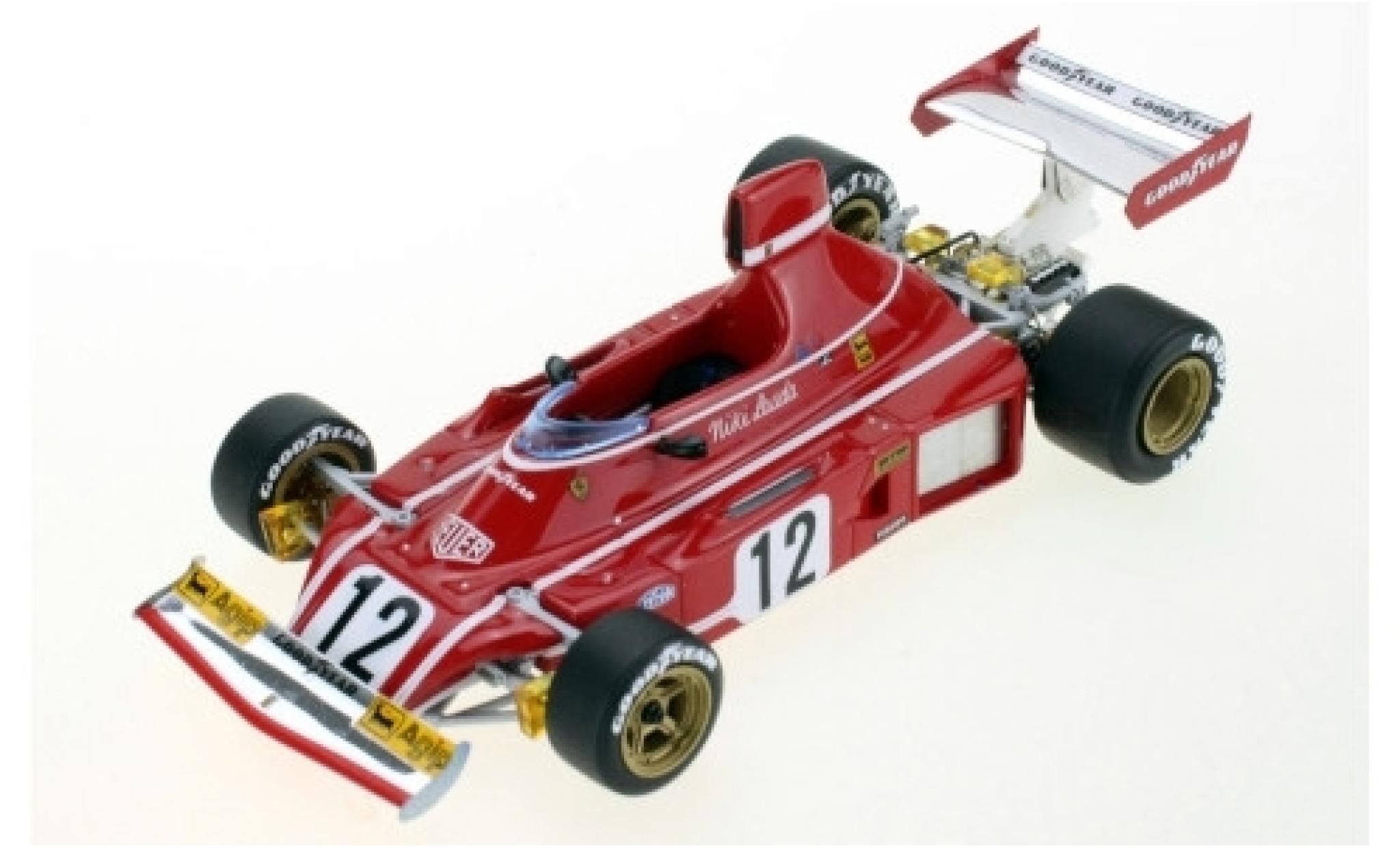 Ferrari 312 1/43 GP Replicas B3 No.12 Scuderia Formel 1 1974 N.Lauda modelauto
