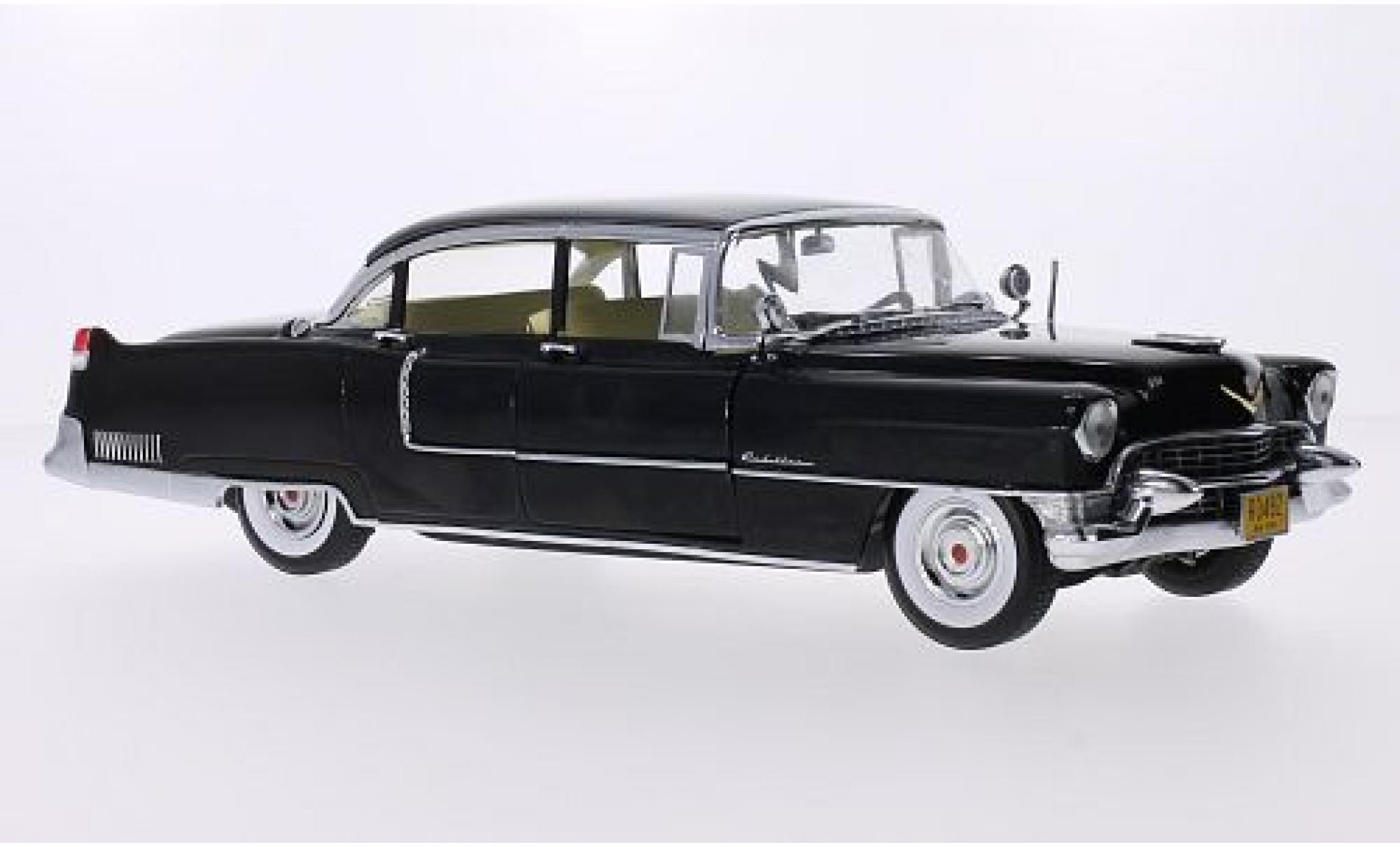 Cadillac Fleetwood 1/43 Greenlight Series 60 zwart The Godfather 1955 modelauto