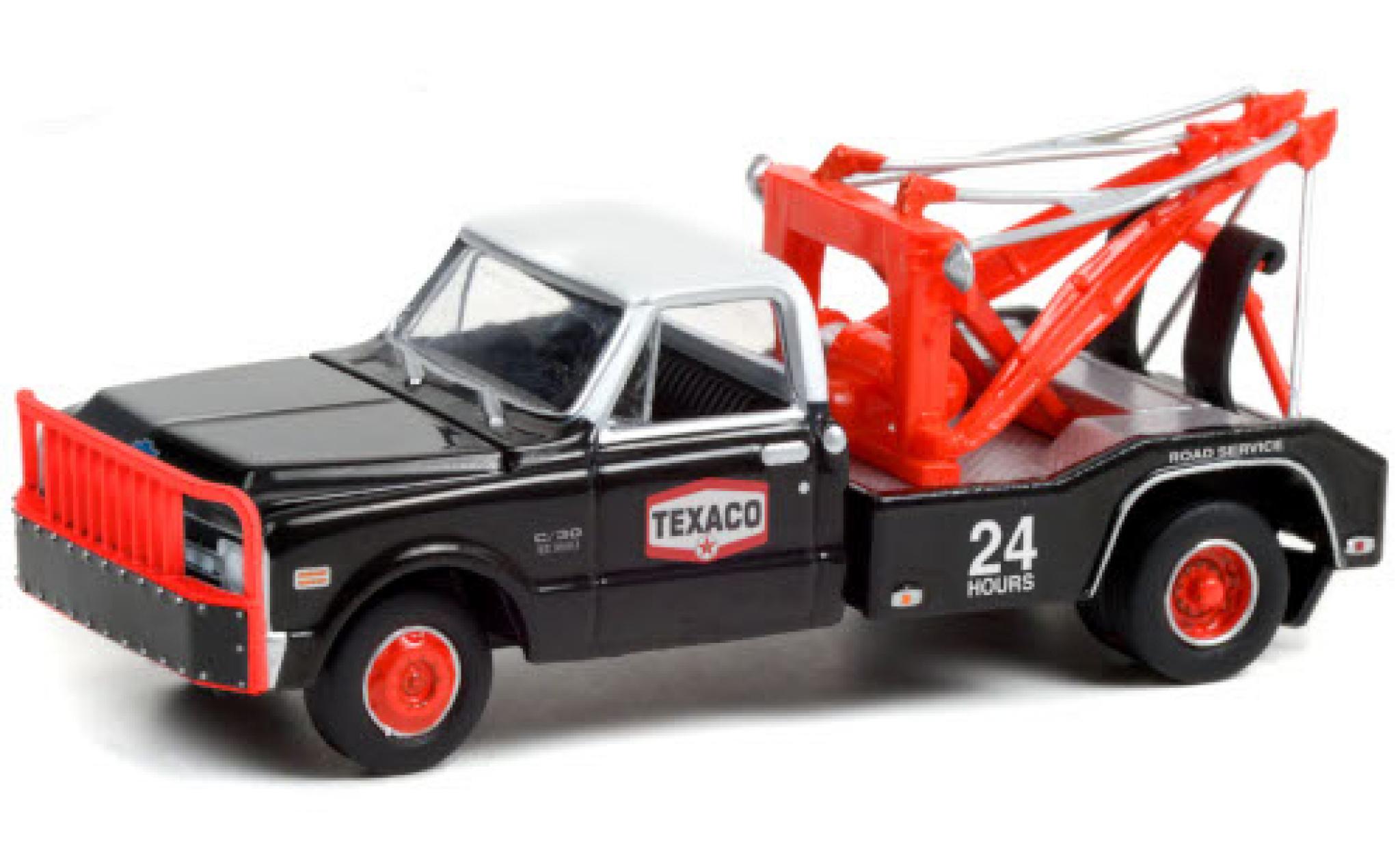 Chevrolet C-30 1/64 Greenlight Dually Wrecker Texaco - 24 Hours Road Service 1970 modelauto