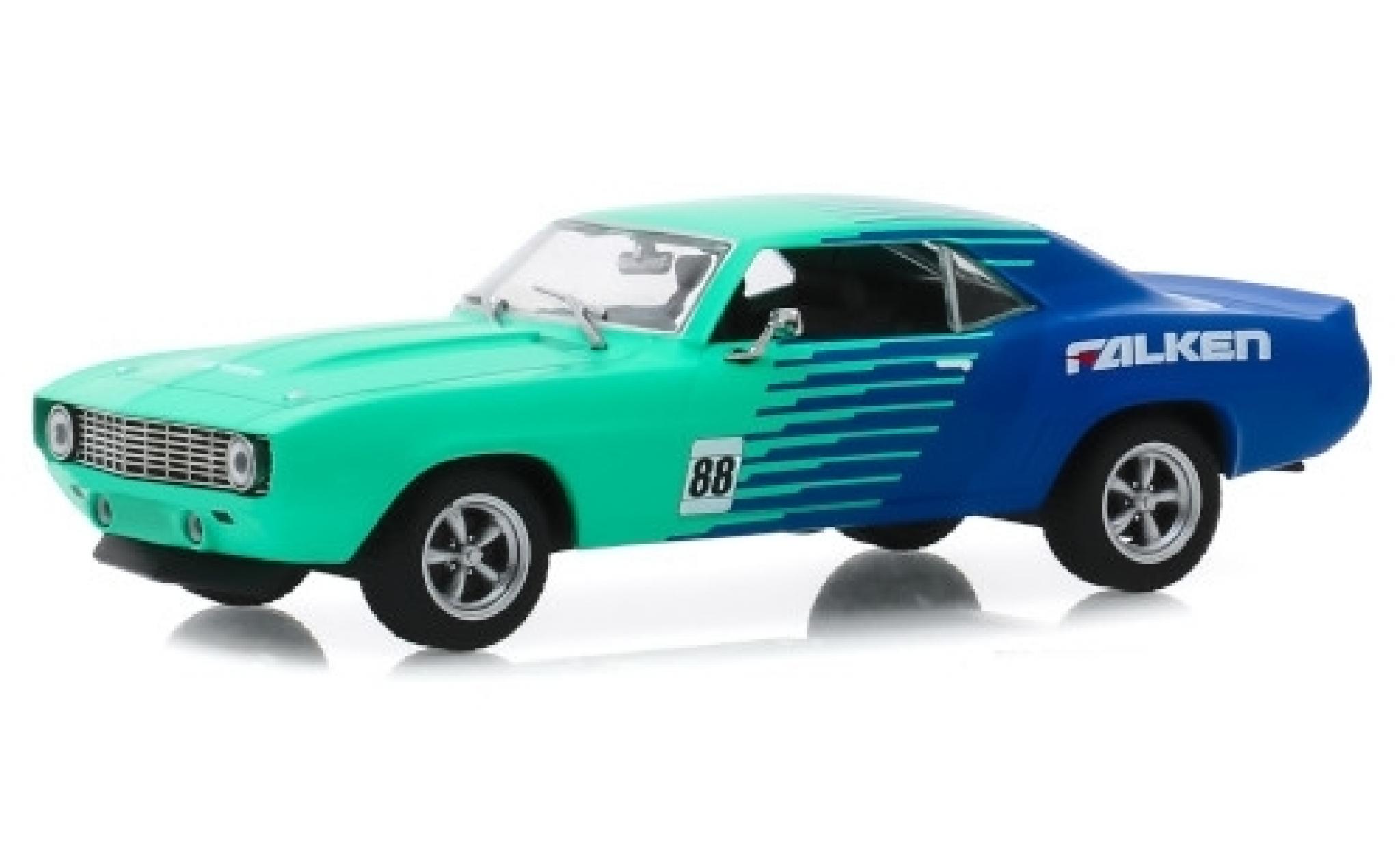 Chevrolet Camaro 1/43 Greenlight Tuning Falken 1969 No.88 modelauto