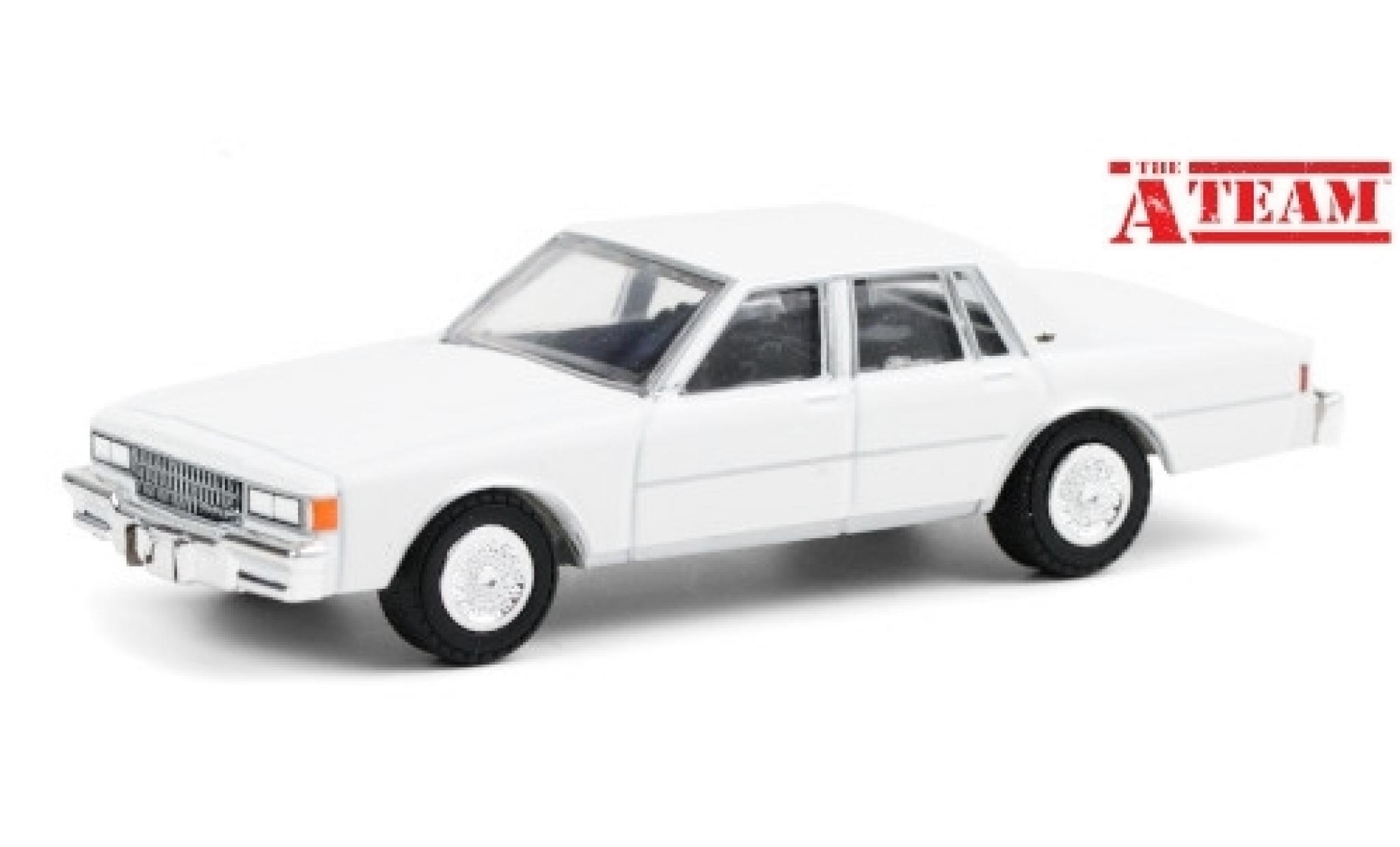 Chevrolet Caprice Classic 1/64 Greenlight wit 1980 The A-Team (TV-Serie) modelauto