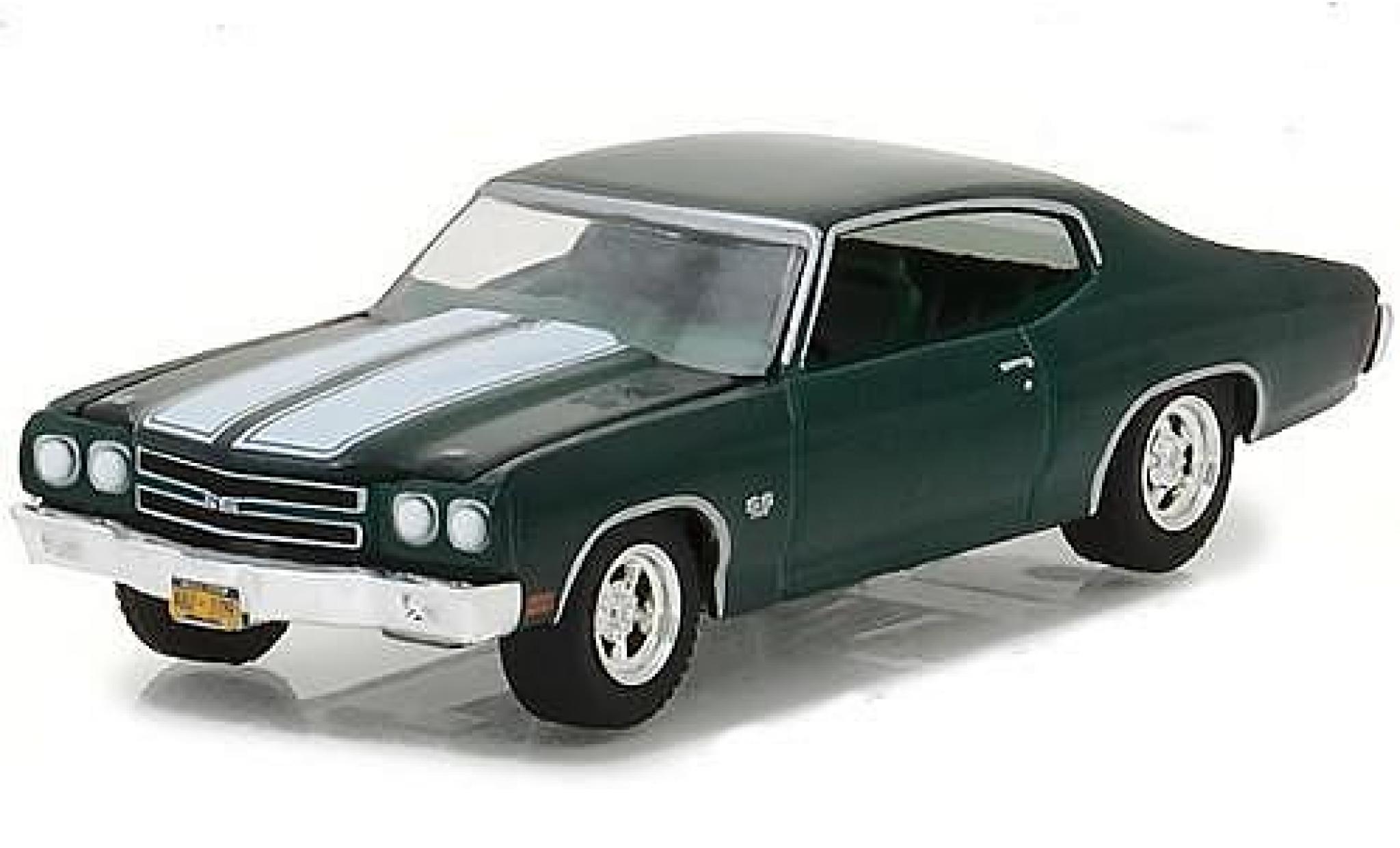 Chevrolet Chevelle 1/64 Greenlight SS 396 metallic groen Film John Wick 1970 modelauto