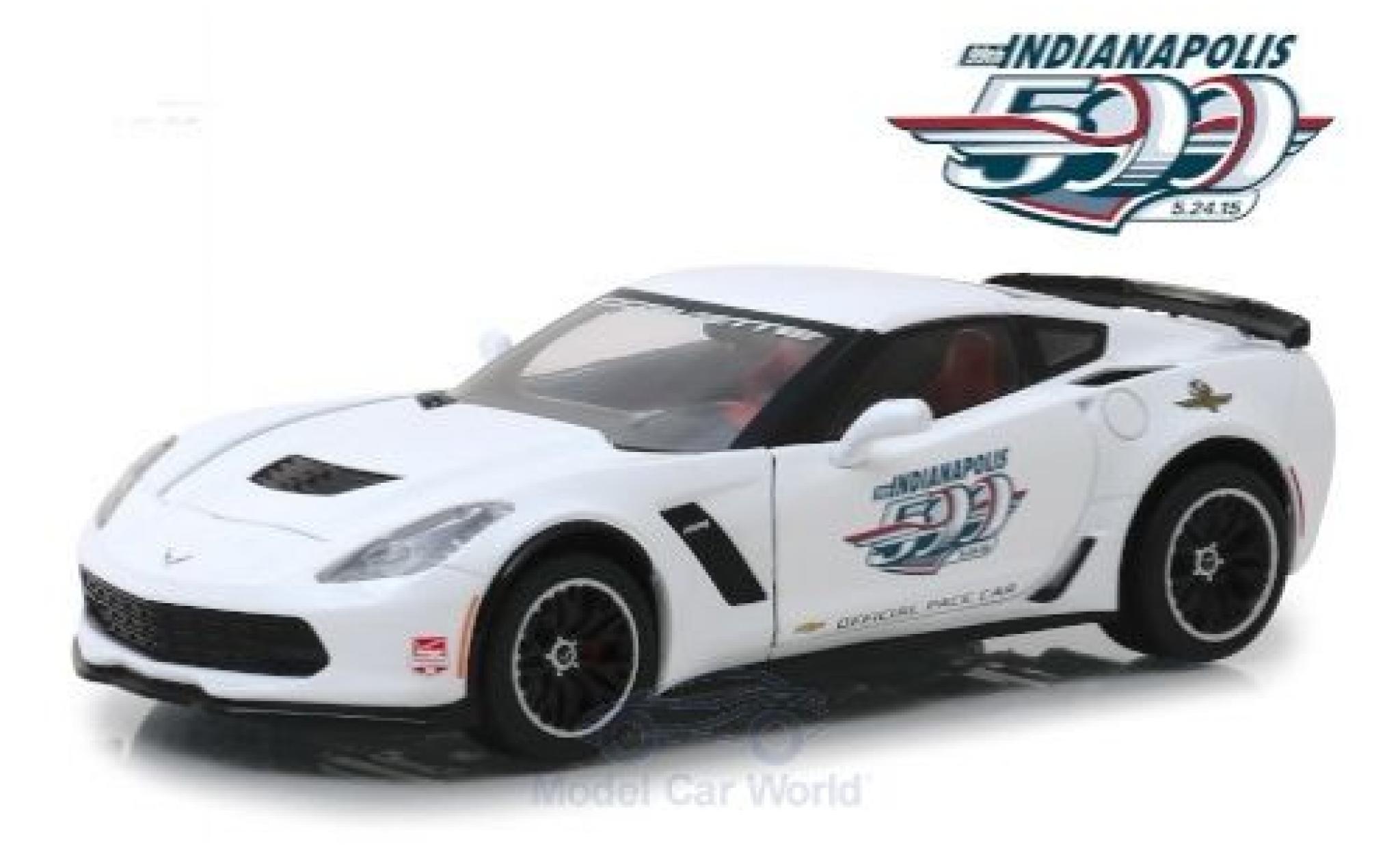 Chevrolet Corvette 1/24 Greenlight Z06 Indianapolis 500 2015 Official Pace Car modelauto