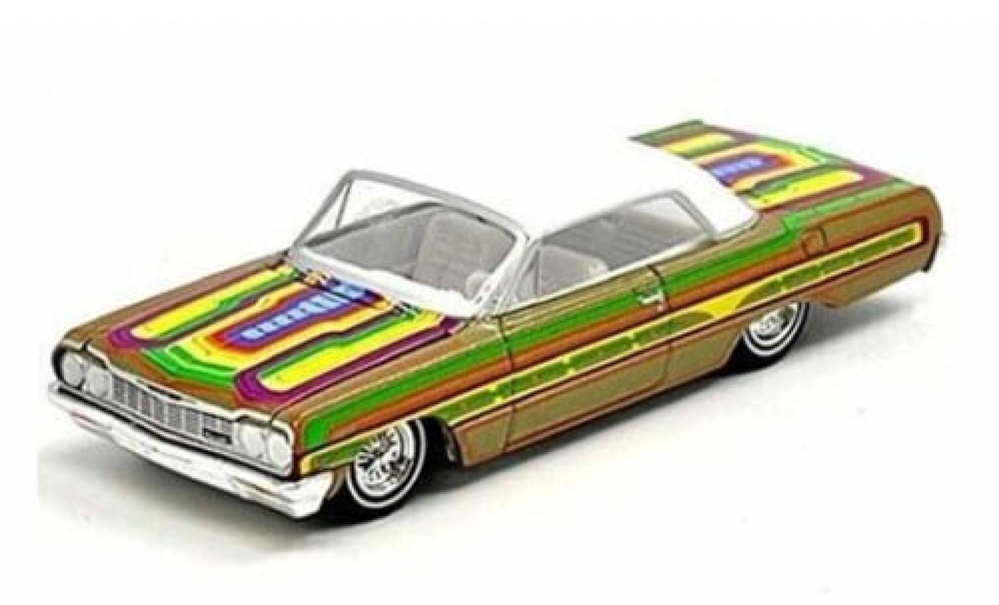 Chevrolet Impala 1/64 Greenlight Lowrider metallic beige/Dekor 1964 1:64 modelauto