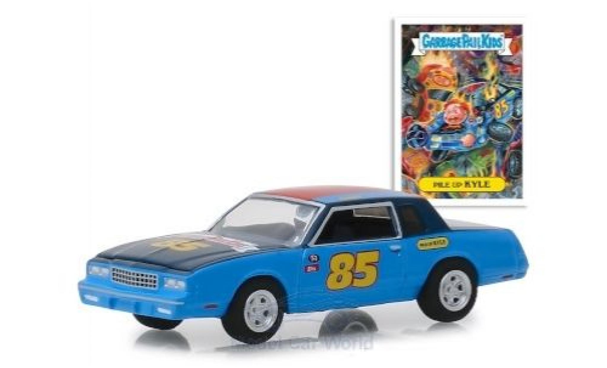 Chevrolet Monte Carlo 1/64 Greenlight GarbagePailKids 1983 Pile Up Kyle modelauto