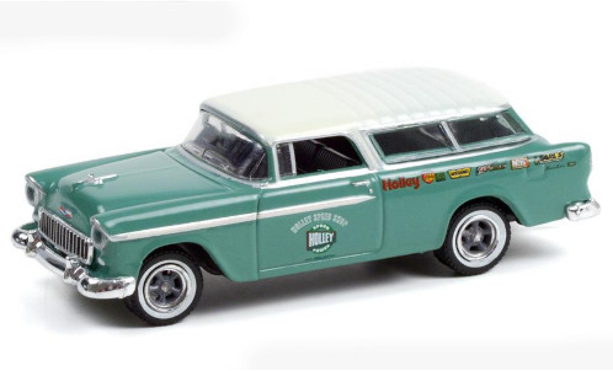 Chevrolet Nomad 1/64 Greenlight t&uuml;rkis/Dekor 1955 modelauto