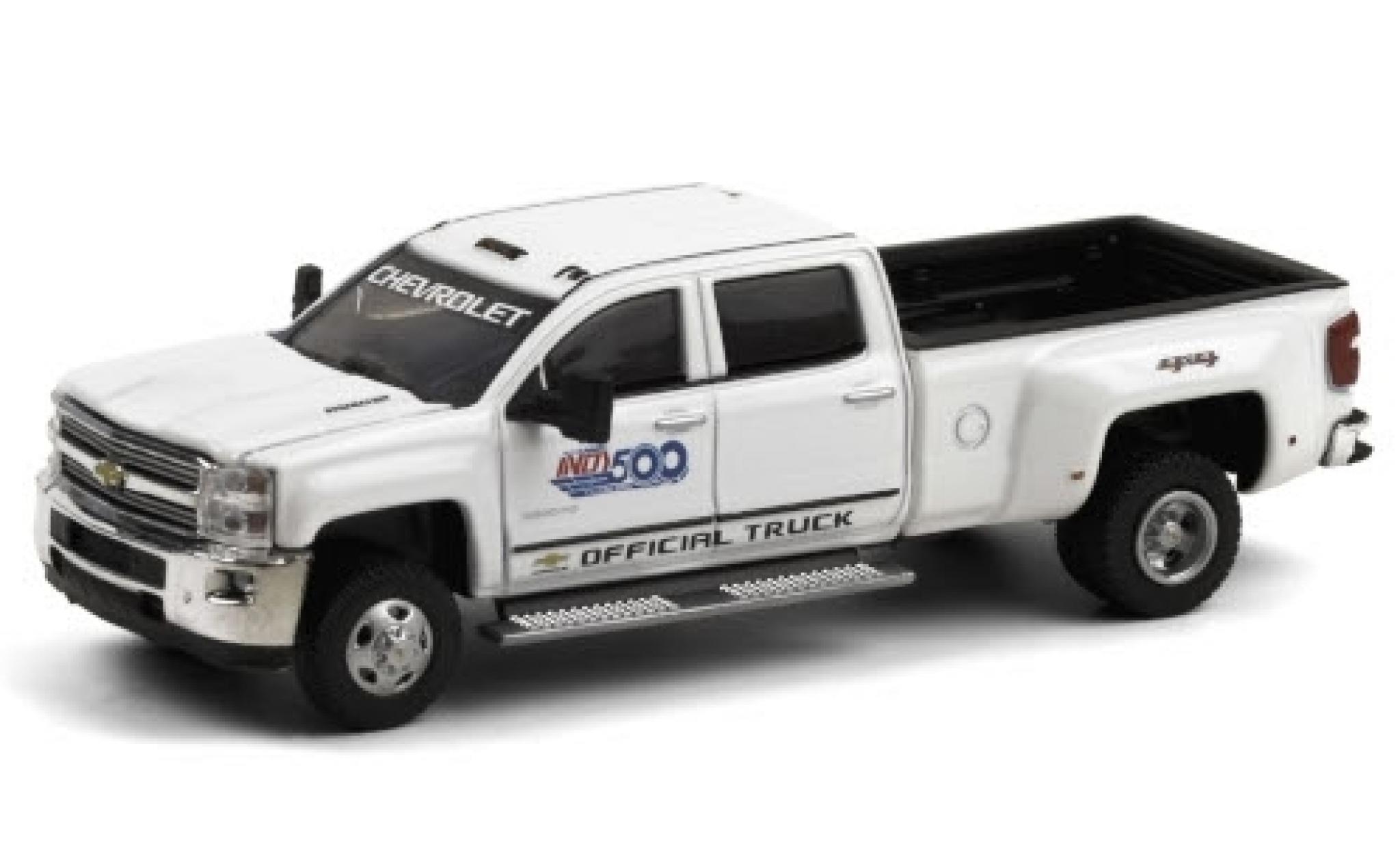 Chevrolet Silverado 1/64 Greenlight 3500 HD Indy 500 2017 101st Annual 500 Mile Race Official Truck modelauto