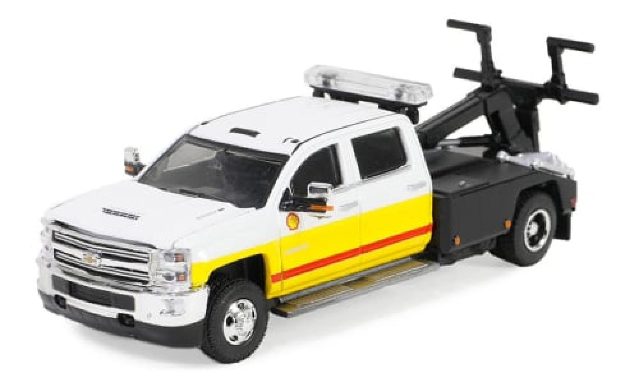 Chevrolet Silverado 1/64 Greenlight HD 3500 Dually Wrecker S Oil 2017 1:64 modelauto