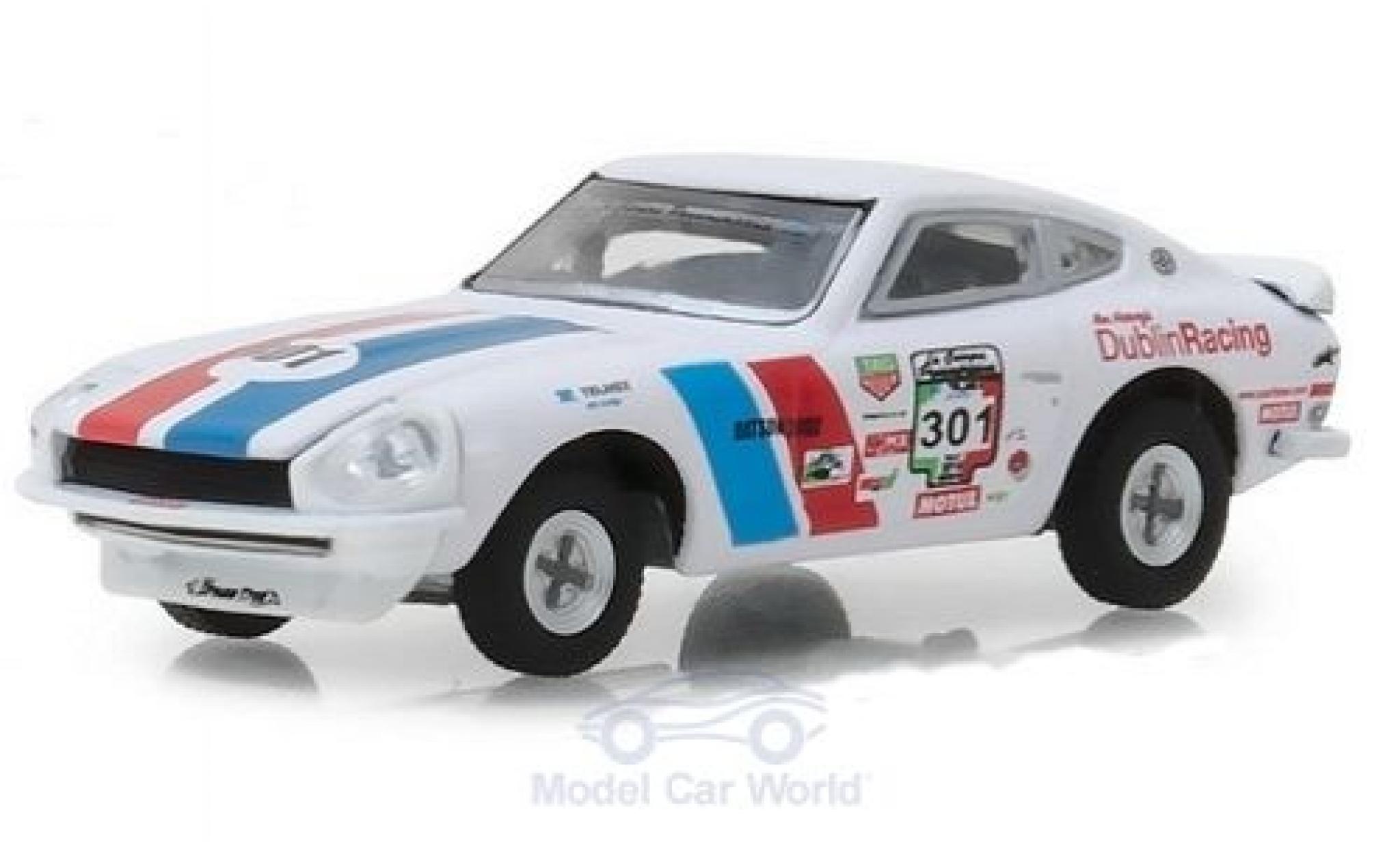 Datsun 240Z 1/64 Greenlight Rally No.301 1970 modelauto