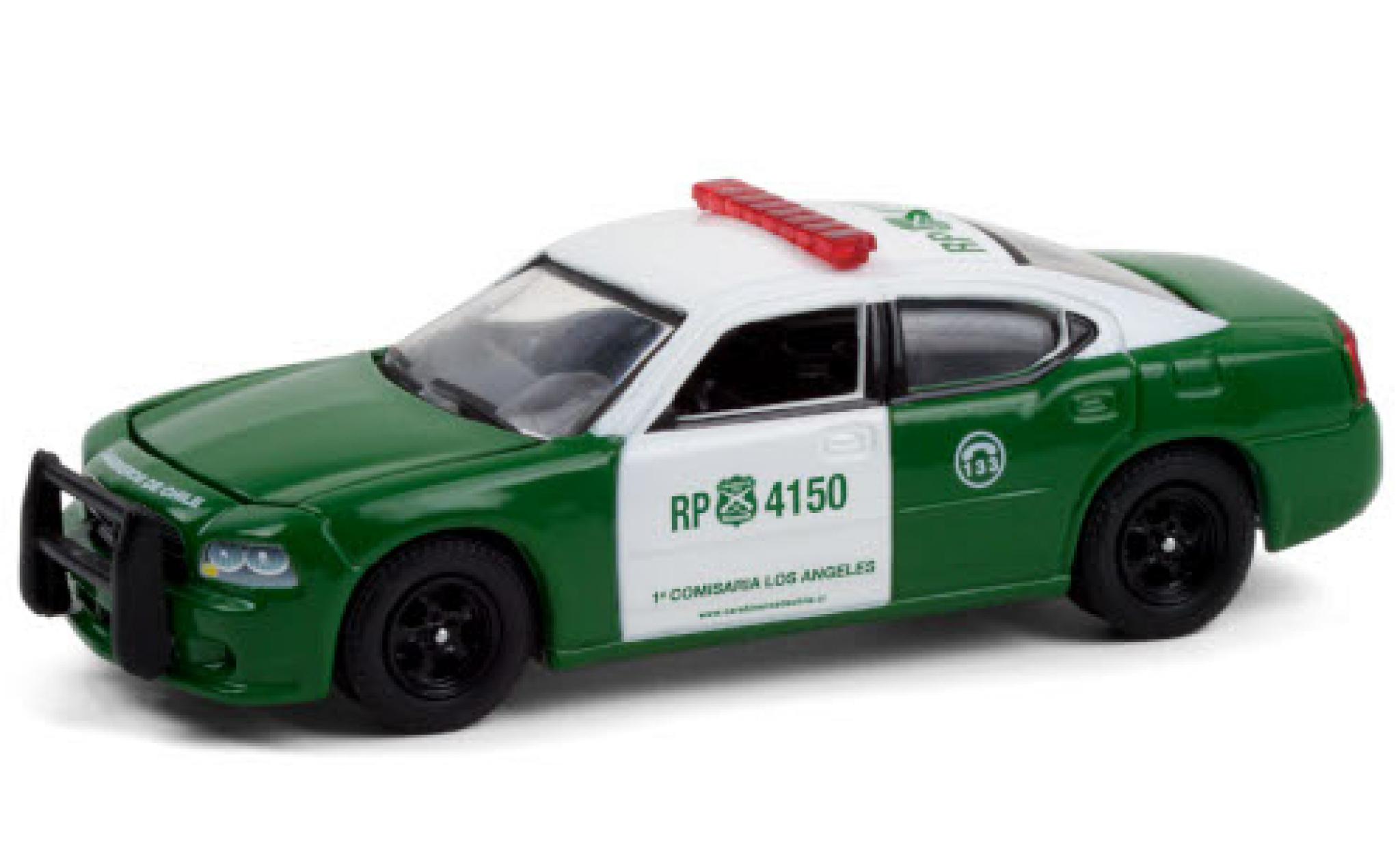 Dodge Charger 1/64 Greenlight Politie Carabineros de Chile 2008 modelauto